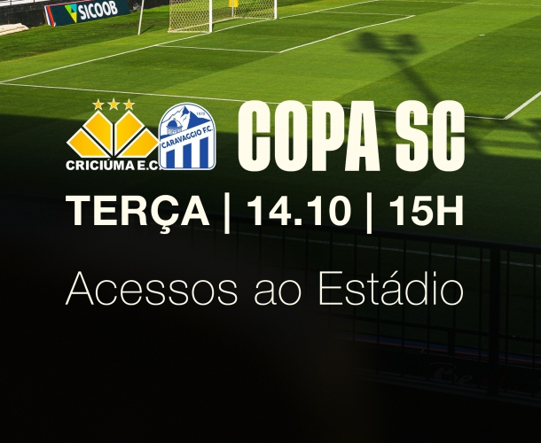 Acesso ao estádio para o jogo contra o Caravaggio