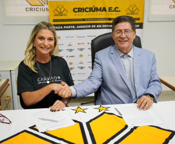 Carvão+ é a nova patrocinadora master do Projeto Tigrinhos  