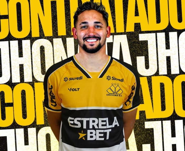 Criciúma confirma a contratação de Jhonata Robert