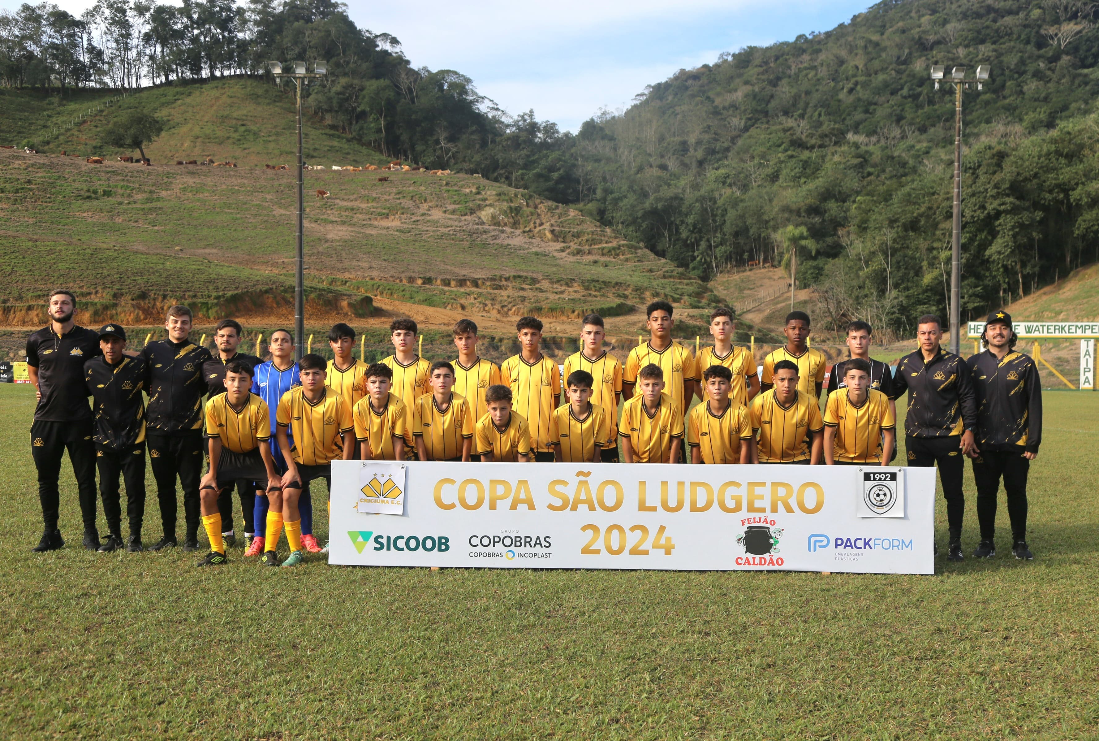 Criciúma disputa a 7ª edição da Copa São Ludgero de Futebol de Base