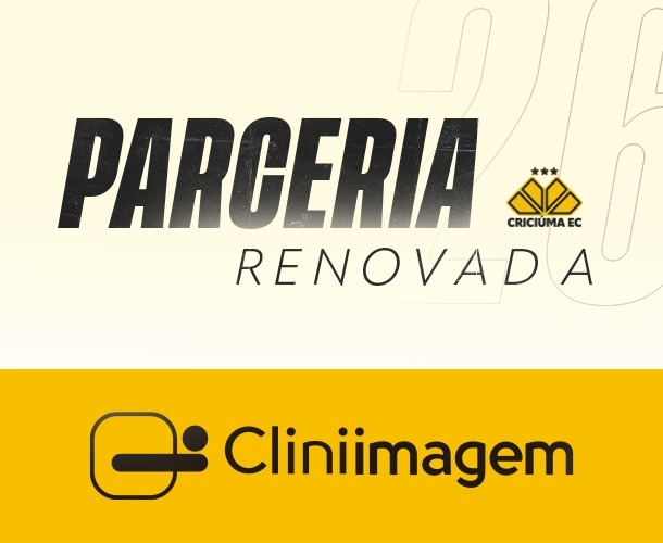 Criciúma e Cliniimagem renovam parceria para a temporada de 2026