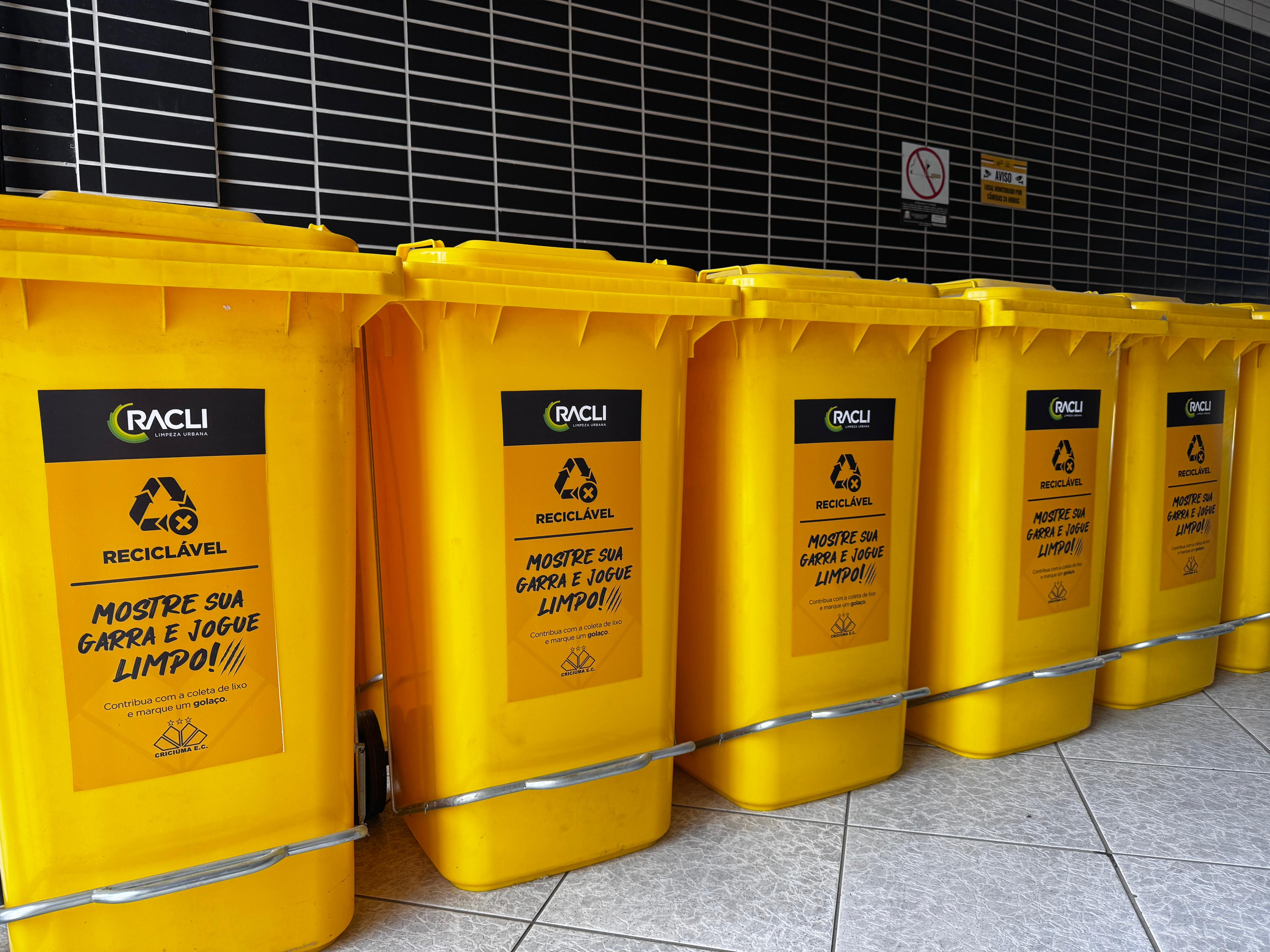 Criciúma e RACLI: parceria pelo meio ambiente distribui 95 coletores de resíduos