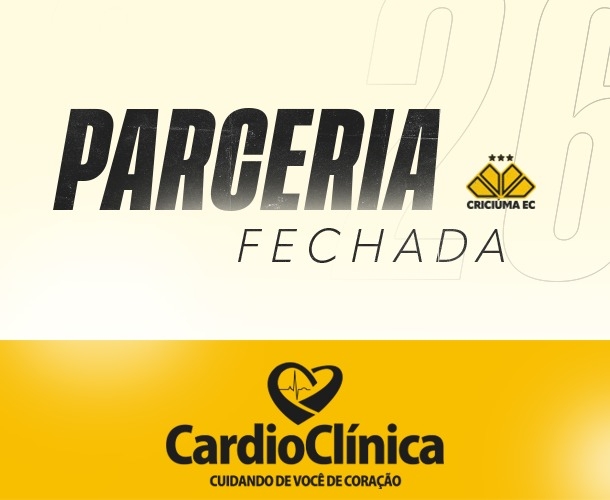 Criciúma Esporte Clube firma parceria com a CardioClínica