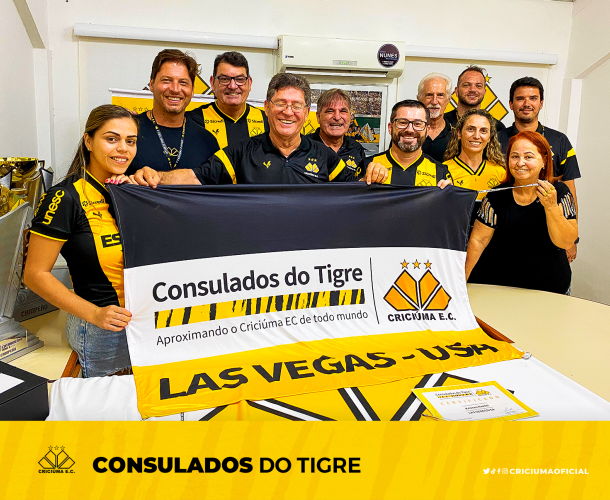 Criciúma homologa consulado em Las Vegas, Estados Unidos