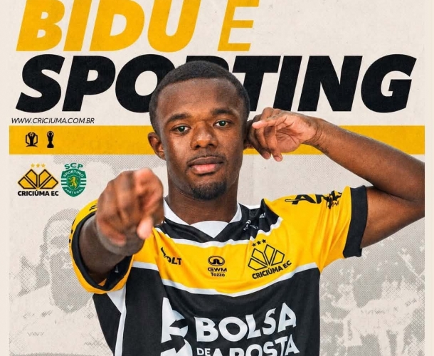 Criciúma negocia o atacante Bidu com o Sporting 
