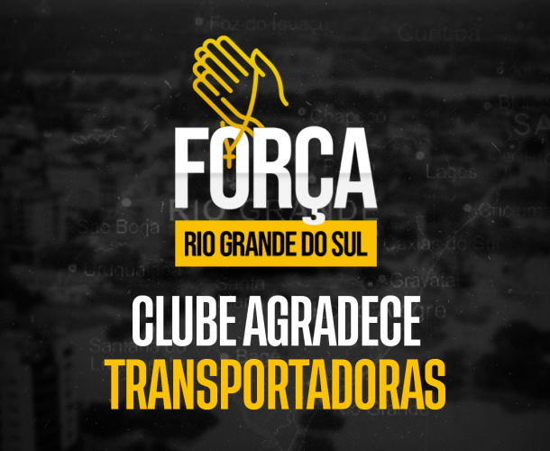 Criciúma presenteia transportadoras pela colaboração na campanha “Juntos Pelo Rio Grande do Sul”