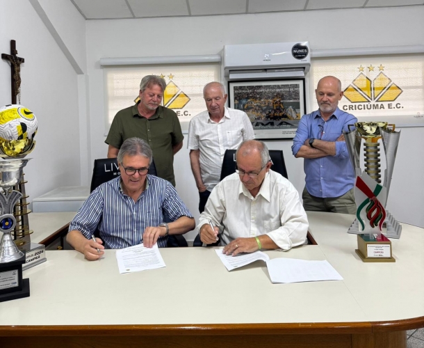 Criciúma renova parceria com a Brametal para a temporada 2026