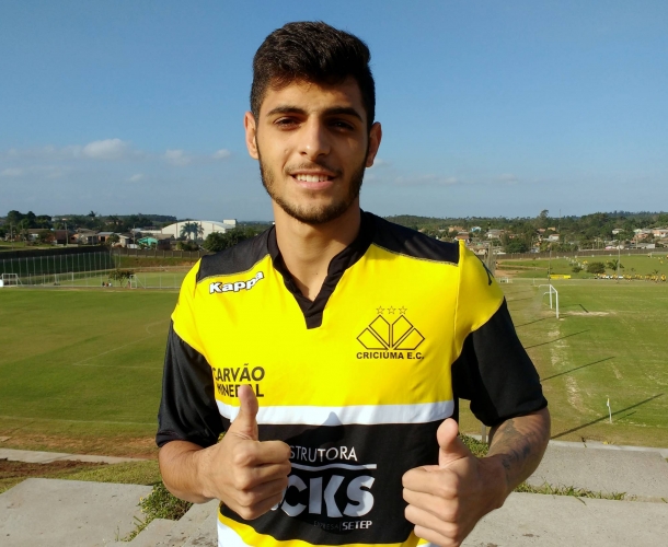 Gabriel Leite reforça o Criciúma