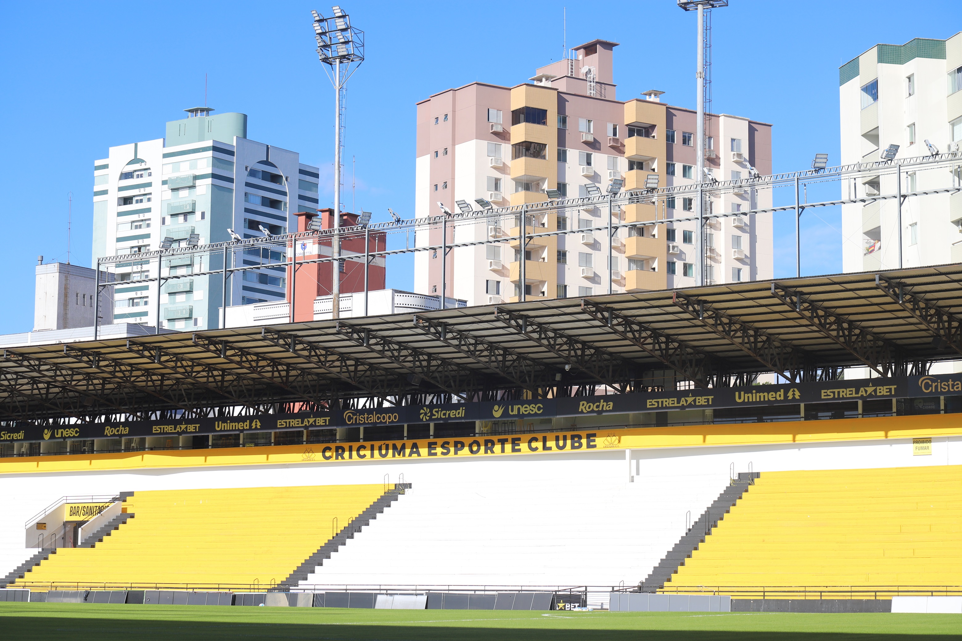 Heriberto Hülse será palco de Internacional x Atlético MG
