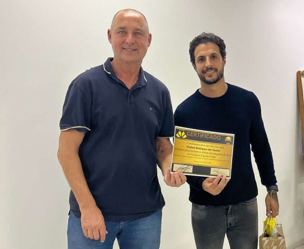 Hudson Santos palestra para a categoria Sub-17