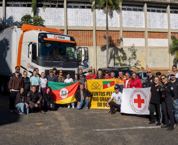 “Juntos pelo Rio Grande Do Sul” leva novo comboio de donativos ao estado vizinho