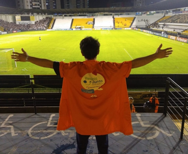 Mais uma etapa do projeto Recicla Junto acontece no HH 