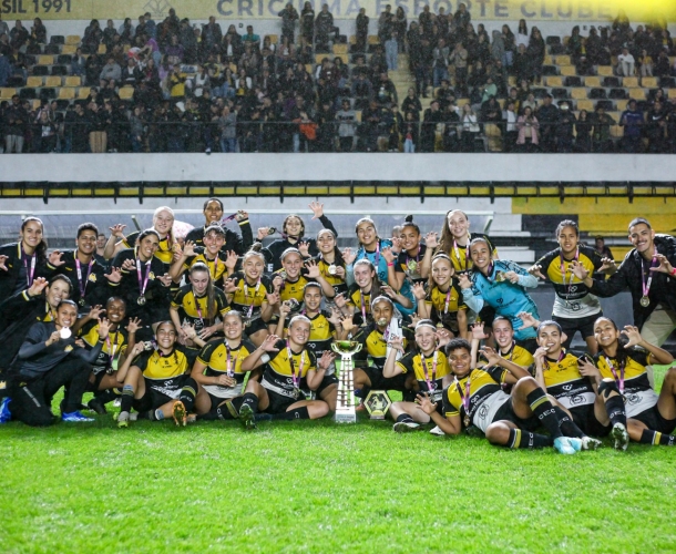 Meninas Carvoeiras são campeãs invictas da Copa SC Sub-20