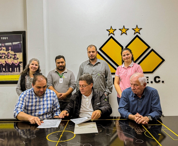 No mês do meio ambiente, o Criciúma anuncia parceria com RAC Saneamento e RACLI Limpeza Urbana para projeto de sustentabilidade