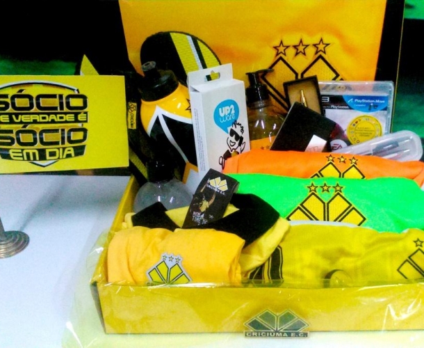 Resultado do sorteio do kit para sócio