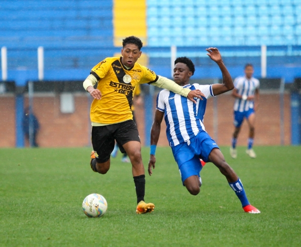 Resultado negativo para o sub-15 na ressacada