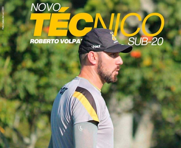 Roberto Volpato é o novo técnico do Sub-20