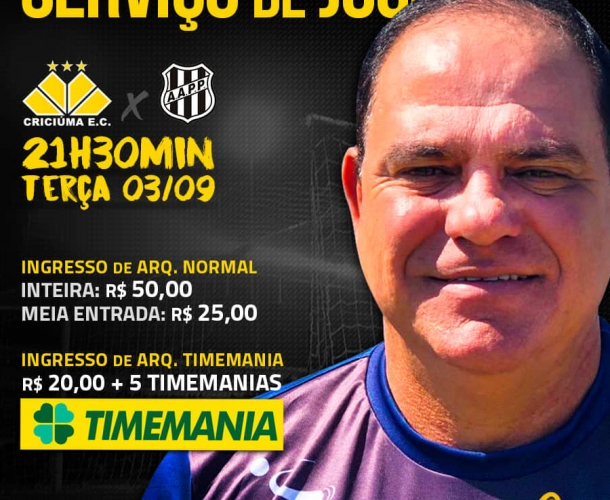 Serviço de jogo para a estreia de Waguinho Dias no HH