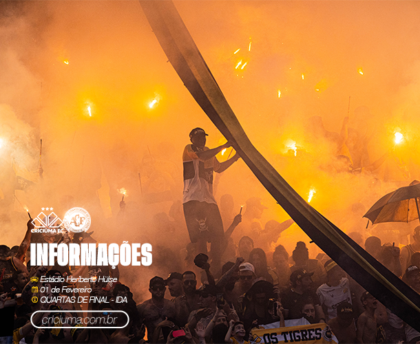 SERVIÇO DE JOGO PARA CRICIÚMA X CHAPECOENSE