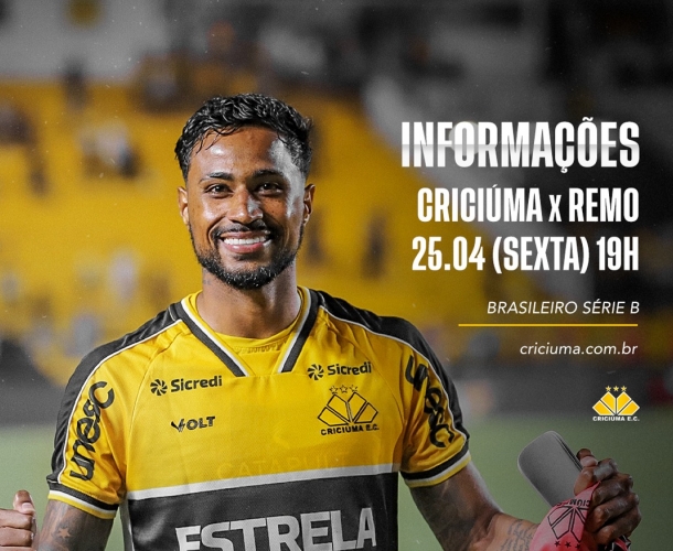 Serviço de Jogo para Criciúma X Clube do Remo