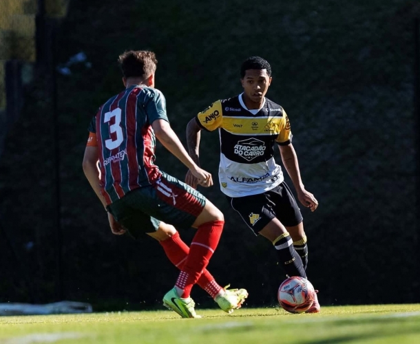 Sub-20 vence o Concórdia e assume a vice-liderança