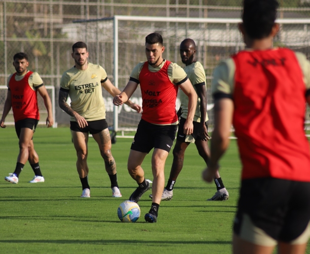 Tarde de treinamento em São Paulo