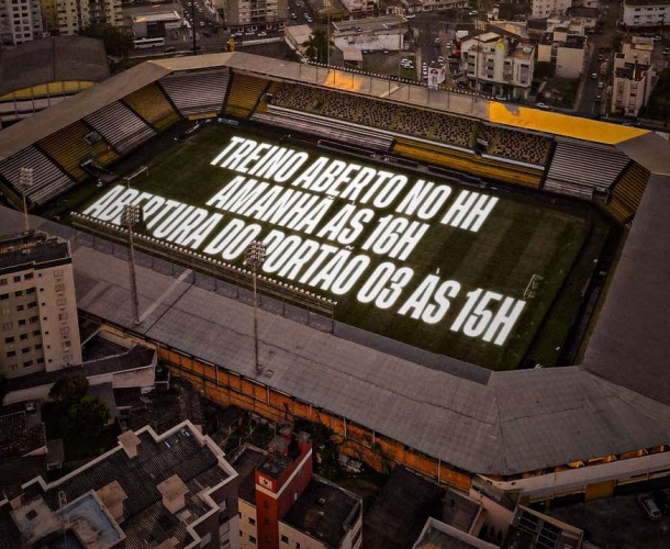 Tigre faz treino aberto nesta sexta no HH