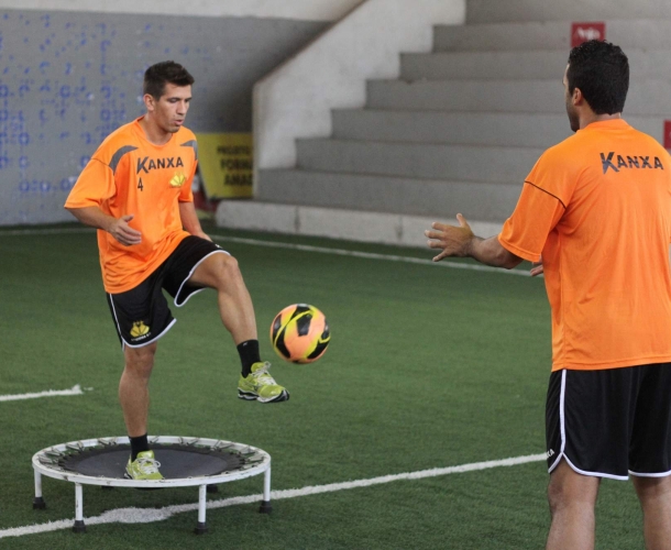 Tigre faz treino preventivo