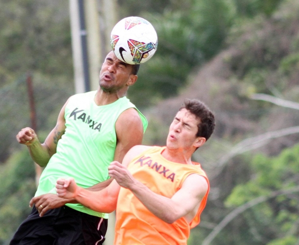 Tigre realiza treino em Recife