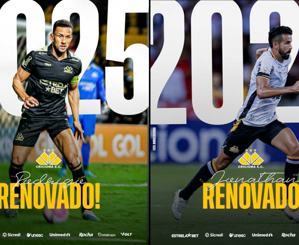 Tigre renova com Rodrigo e Jonathan