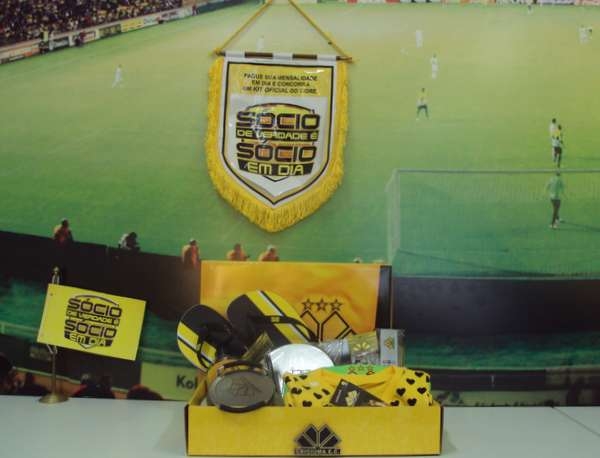 Tigre sorteia kit para sócios 