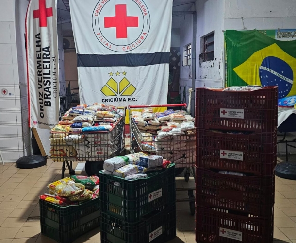 Torcida do Tigre arrecada mais de 500 quilos de alimentos em final do Sub-20