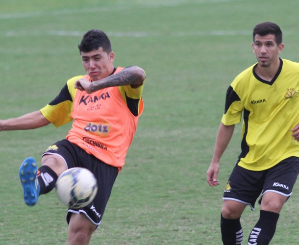 Treino forte na parte tática do Tigre