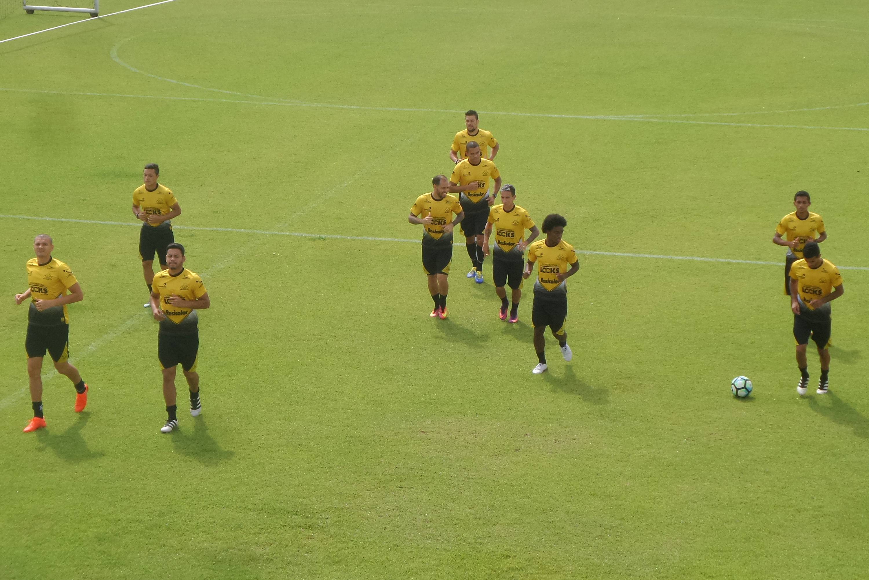 Treino do Criciúma no CT - 05/03