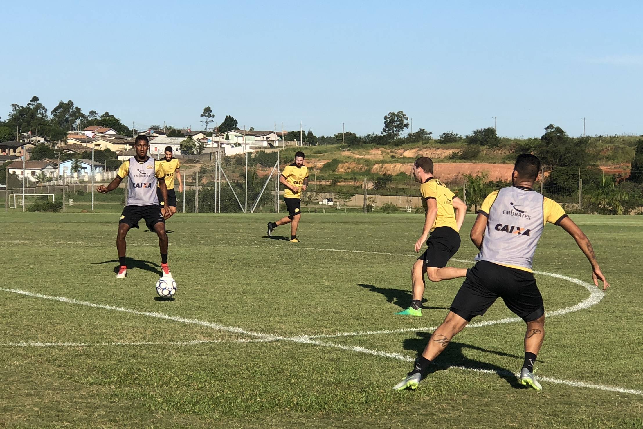 Treino do Criciúma no CT - 19/04